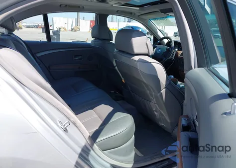 2003 BMW 7 Series 745I из США, поврежденный, VIN WBAGL63423DP66443